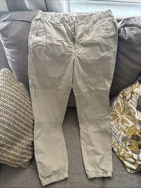 H&M Regular Fit Beige Casual Pants